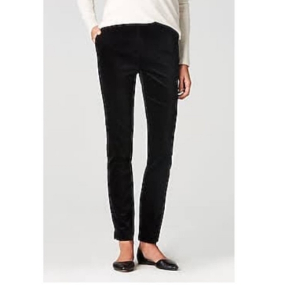NWT J.Jill Velveteen black  holiday pants Plus size 18 New - Picture 3 of 13